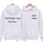 High Quality custom Long Sleeve Hooded Tops plain LOGO DIY Sweatshirt customized pattern print design Tracksuit men