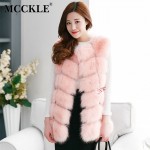 High quality Fur Vest coat Luxury Faux Fox Warm Women Coat Vests Winter Fashion furs Women's Coats Jacket Gilet Veste 4XL