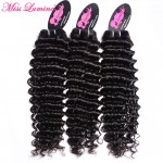 Hot ! Brazillian Deep Wave Brazilian Virgin Hair Deep Wave Brazilian Hair 4 Bundles Curly Weave Human Hair