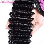 Hot ! Brazillian Deep Wave Brazilian Virgin Hair Deep Wave Brazilian Hair 4 Bundles Curly Weave Human Hair