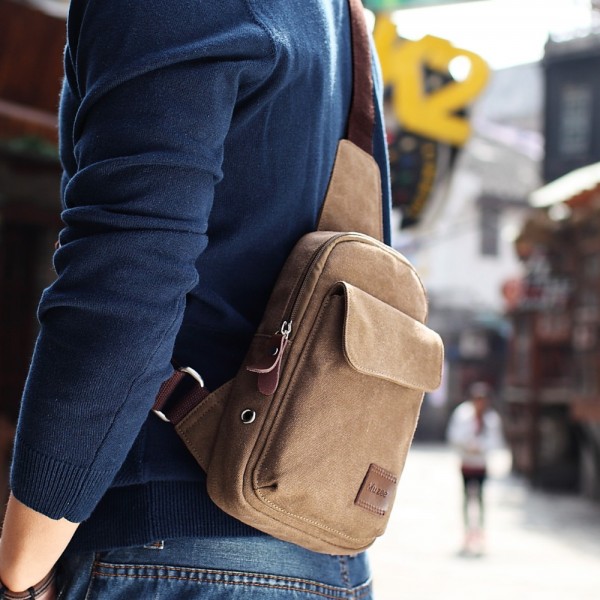 mens chest bag fashion