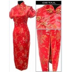 Hot Sale Chinese Tradition Style Women's Dragon&Phoenix Cheong-sam Qipao Dress S M L XL XXL 3XL 4XL 5XL 6XL----LDR0015