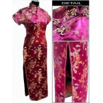 Hot Sale Chinese Tradition Style Women's Dragon&Phoenix Cheong-sam Qipao Dress S M L XL XXL 3XL 4XL 5XL 6XL----LDR0015