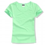 Hot Sale Fashion Women t-shirt Cotton Short Sleeve tees tops solid O-neck t shirt Plus Size S-XXL for women clothing