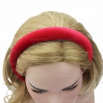 Hot Sales 2016 Solid Color Velvet Plastic Hairband Headwear Brief Fashion Girls Women Headband Lovely Hair Accessories