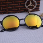 Hot Vintage Round Lens Sunglasses women Classic Gafas Oculos Retro Coating Sun Glasses Round Oculos De Sol feminino