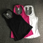 Hot Women Fitness bodybuilding sleeveless Temperament Spandex gyms Tank Top Women Vest Tops Female fashion Sexy clothing 7 color