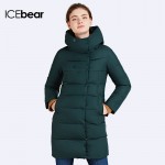 ICEbear 2016 Hot Sale Winter Womens Bio Down Thickening Jacket And Coat For Women High Quality Parka Five Colors 16G6128D