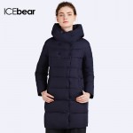 ICEbear 2016 Hot Sale Winter Womens Bio Down Thickening Jacket And Coat For Women High Quality Parka Five Colors 16G6128D