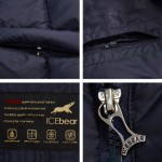 ICEbear 2016 Slim Short Coat Bio Down Jacket Winter Double Breasted Women's Cotton Parka Inside Have Pocket 16G6117