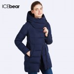 IECbear 2016 New Winter Collection Women's Parka Hooded Warm Jacket New Fashion Brand High Quality Thick Outwear Coat 16G607