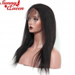 Italian Yaki Lace Front Human Hair Wigs 8-24" Full Lace Human Hair Wigs For Black Women Brazilian Yaki Human Hair Lace Front Wig