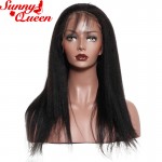 Italian Yaki Lace Front Human Hair Wigs 8-24" Full Lace Human Hair Wigs For Black Women Brazilian Yaki Human Hair Lace Front Wig