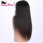 Italian Yaki Straight Human Hair Wigs Brazilian Virgin Lace Front Wigs Glueless Full Lace Human Hair Wigs For Black Women