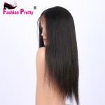 Italian Yaki Straight Human Hair Wigs Brazilian Virgin Lace Front Wigs Glueless Full Lace Human Hair Wigs For Black Women