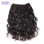 Iwish Hair Peruvian Virgin Hair Body Wave 4 Bundles Peruvian Body Wave Virgin Peruvian Hair Bundles Human Hair Extensions