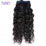 Iwish Hair Peruvian Water Wave Virgin Hair 4 Bundles Wet And Wavy Weave Peruvian Water Wave 100% Curly Human Hair Bundles