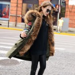 JAZZEVAR High Fashion Street Women's Luxurious Large Raccoon Fur Hooded Parkas Warm Down jacket Detachable Outwear Winter Jacket