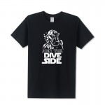 JOIN THE DIVE DARK Underwater Scuba Printed T Shirt Tracksuit For Men Short Sleeve O-Neck T-Shirt Tshirts Dresses For Men Down