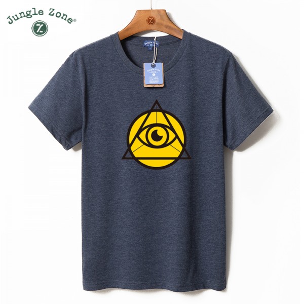 JUNGLE ZONE Eros' eyes t shirt design plus size O-Neck funny t-shirt mens t shirts 2017 NEW TA056