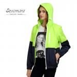 Jackets Women 2017 Autumn New Fashion Jacket Womens Hooded basic Jacket Casual Thin Windbreaker female jacket Outwear Women Coat