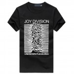 Joy Division Unknown Pleasure men's t-shirts Funny Gothic fiteness brand clothing fashion streetwear hip hop cotton tshirt homme