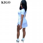 KIGO Women Summer Dresses Summer Tshirt Dress O Neck Short Sleeve Casual Robes Vestidos Sexy Party Club Wear Bodycon Dress 2016