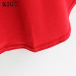 KIGO Women Summer Dresses Summer Tshirt Dress O Neck Short Sleeve Casual Robes Vestidos Sexy Party Club Wear Bodycon Dress 2016