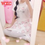 Kawaii Strawberry T Shirt School Clothes Uniform Japanese Lolita Sweet Girls T-shirt Harajuku Shirt Polerones Mujer WXC