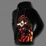 Kurumi Tokisaki Hoodies Anime DATE A LIVE 3D Print 2017 New Fleece Hooded Pullovers Male Hoody Anime Hoodies Free Shipping