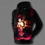 Kurumi Tokisaki Hoodies Anime DATE A LIVE 3D Print 2017 New Fleece Hooded Pullovers Male Hoody Anime Hoodies Free Shipping