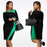 L - 6XL Plus Size Bandage Dress Slim Show ThinThe New Summer/Autumn Elegant Casual Female Dresses Extra Large Hot Sale