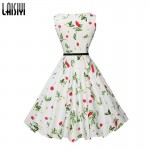 LAISIYI Summer Fashion Women dresses sexy elegant clothing Casual Dress Floral Printed Vintage Party Female Vestidos ASDR100031