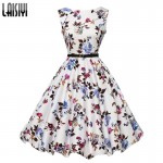 LAISIYI Summer Fashion Women dresses sexy elegant clothing Casual Dress Floral Printed Vintage Party Female Vestidos ASDR100031