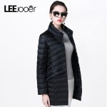 LEEJOOER New Spring Collection 2017 Spring Jacket Women Winter Coat Warm Outwear Thin Padded Cotton Jacket Coat Womens Clothing