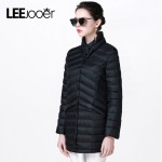 LEEJOOER New Spring Collection 2017 Spring Jacket Women Winter Coat Warm Outwear Thin Padded Cotton Jacket Coat Womens Clothing