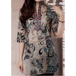 LET-SETTING Size:M,L,XL,XXL,3XL,4XL Summer suit V-neck Floral women's chiffon print fashion dress plus size dress