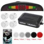 LIGHTHEART 1 Set Car Led Parking Sensor 5 Colors Parktronic Display 4 Sensors Reverse Assistance Radar Monitor Parking System