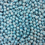 LNRRABC 8mm 100 piece/lot  8mm Screw Shiny Acrylic Round  Ball Spacer Loose Beads for Bracelet Necklace Jewelry Making 