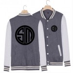 LOL TSM Unisex O-neck Cosplay Baseball Jacket Free Shipping