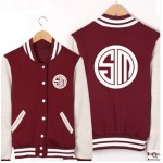 LOL TSM Unisex O-neck Cosplay Baseball Jacket Free Shipping