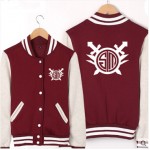 LOL TSM Unisex O-neck Cosplay Baseball Jacket Free Shipping