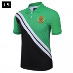 LS Men Polo Shirt Summer New Brand Short Sleeve Collar Polos Cotton Fashion Design Polo Shirt Slim Fit breathable Tops CSL04P