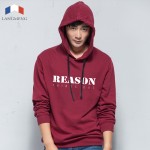 Langmeng 100% cotton new 2016 autumn Winter fashion men hoodies casual male pullover mens crewneck sweatshirt lovers' hoodies