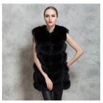 Lisa Colly New 2015 Winter Coat Women Faux Fur Vest High-Grade Cappa Faux Fur Coat Leisure Shitsuke Women Coat Size:S-XXXXL