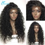 Loose Wave Curly Wigs For African Americans,Virgin Brazilian Human Hair Lace Front Wigs Glueless Full Lace Wigs For Black Women