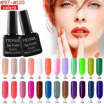 MDSKL 132 Solid Color Gel Nail Polish LED UV Gel Long-lasting Soak-off UV Gel Nail Varnish 10ML Nail Glue