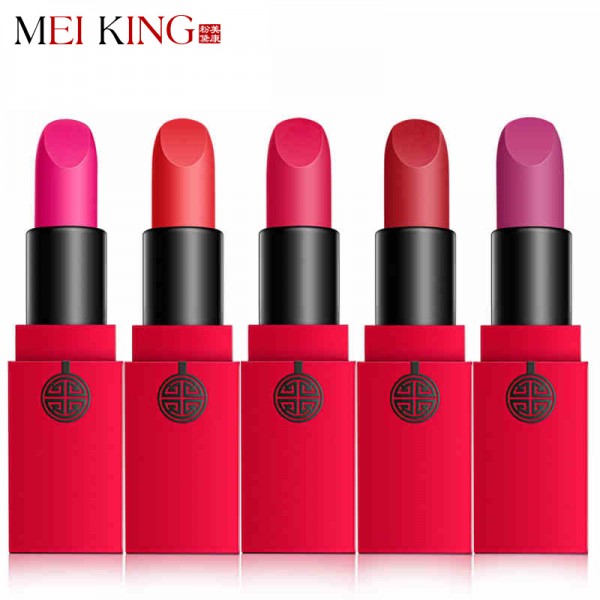 MEIKING Matte Lipstick 9 Colors Velvet High Quality Waterproof Long Lasting Moisture Beauty Lipsticks Cosmetic Lips Matte Makeup