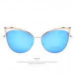 MERRY'S Fashion Women Brand Design Cat Eye Sun glasses Alloy Frame Women Luxury Cat Eye Sun Glasses