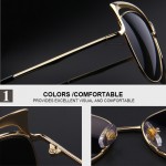 MERRY'S Fashion Women Brand Design Cat Eye Sun glasses Alloy Frame Women Luxury Cat Eye Sun Glasses